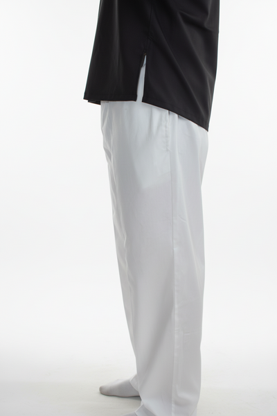Classic Drawstring Pajama Pant | White