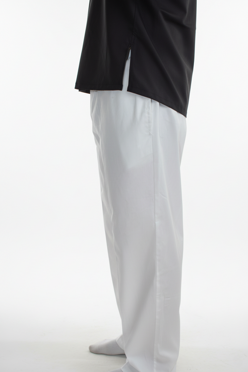 Classic Drawstring Pajama Pant | White