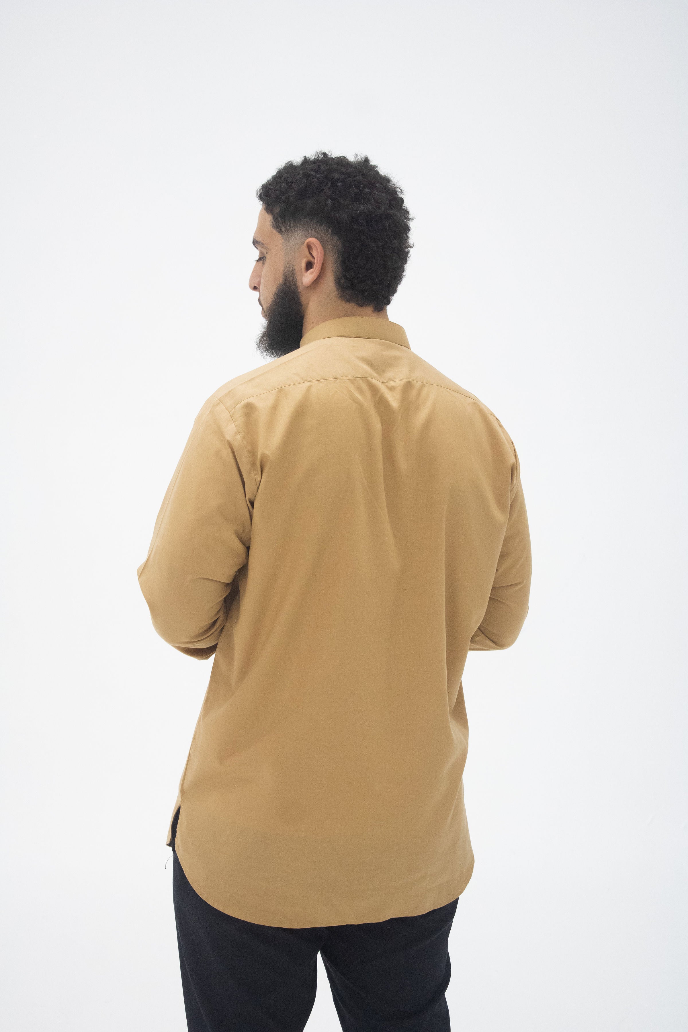 Essential Solids | Quality Short Kurta – Desert Beige