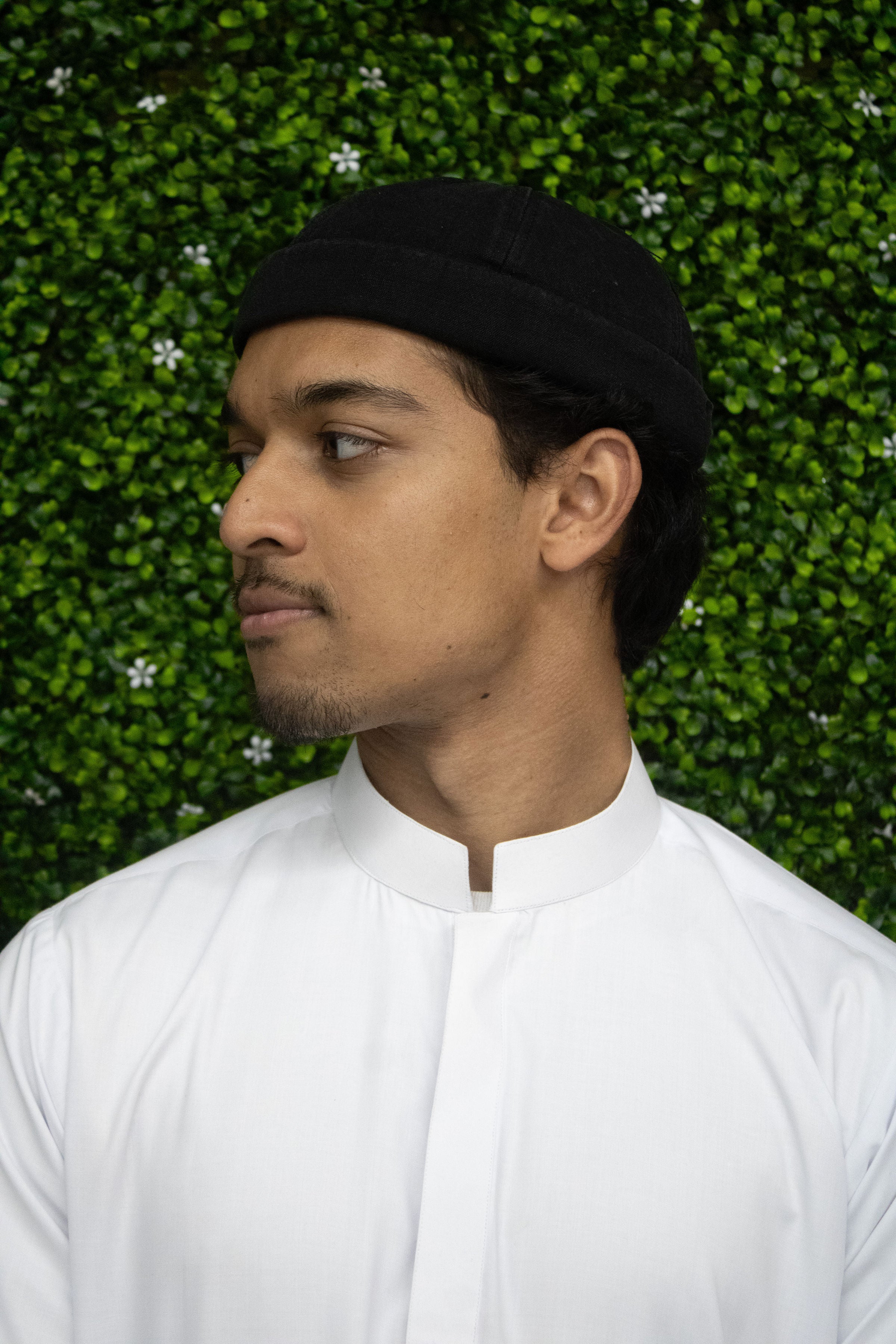 Essential Solids | Quality Short Kurta – Frost White